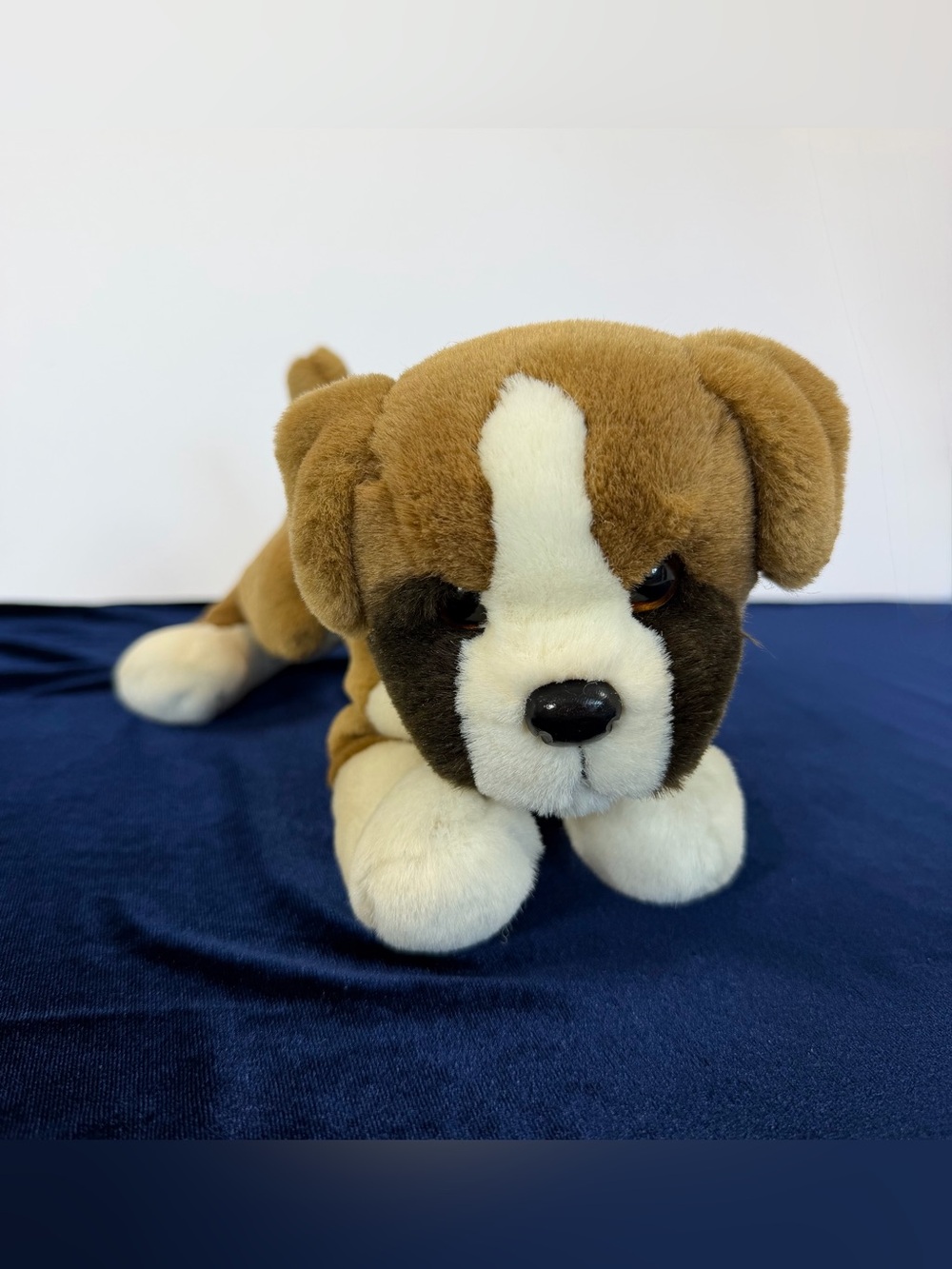 Retired Douglas Cuddle Toys Boxer “Romeo” Puppy Dog Plush Stuffed Animal